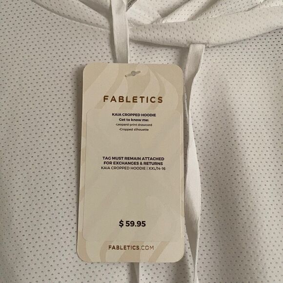 Fabletics Cropped Hoodie  - Picture 7 of 11
